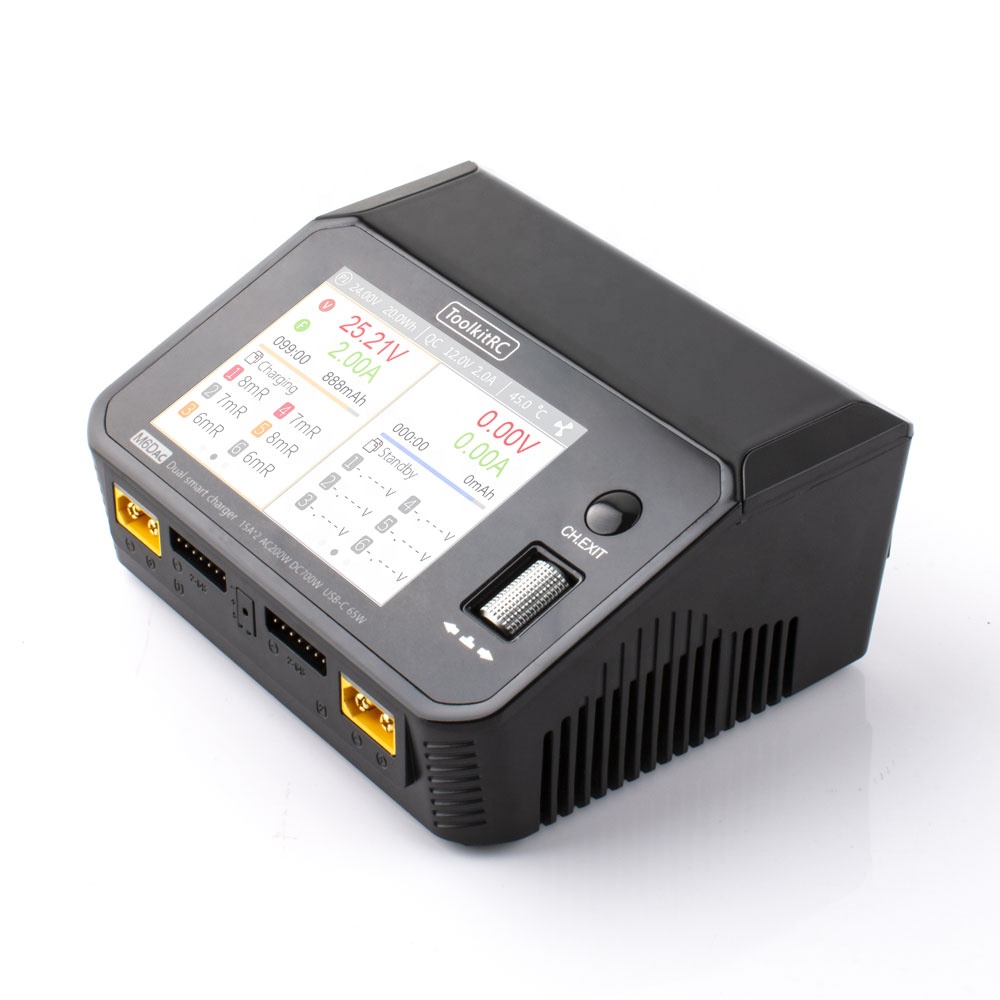Toolkitrc M6Dac Smart Charger - Caricabatterie Intelligente Toolkitrc M6DAC 350W X