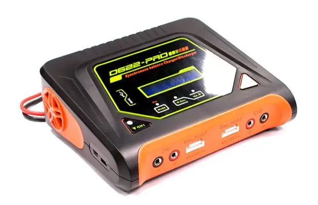 Hota D6 Pro Dual Lipo Charger - VistaPower EV-PEAK 2-6S 2x200W/2 x 10A