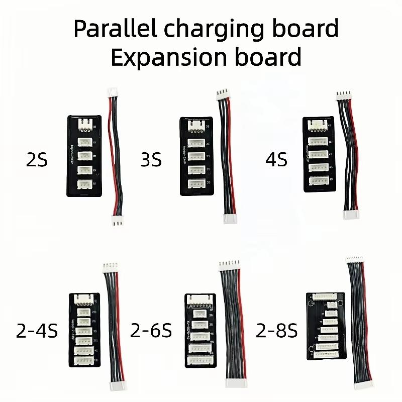 12S Lipo Battery Balancing Board - 1 Set Caricabatterie RC B6AC con