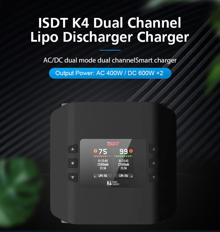 Caricabatterie Intelligente a  - Isdt K4 Dual Lipo Charger recensione e prezzo