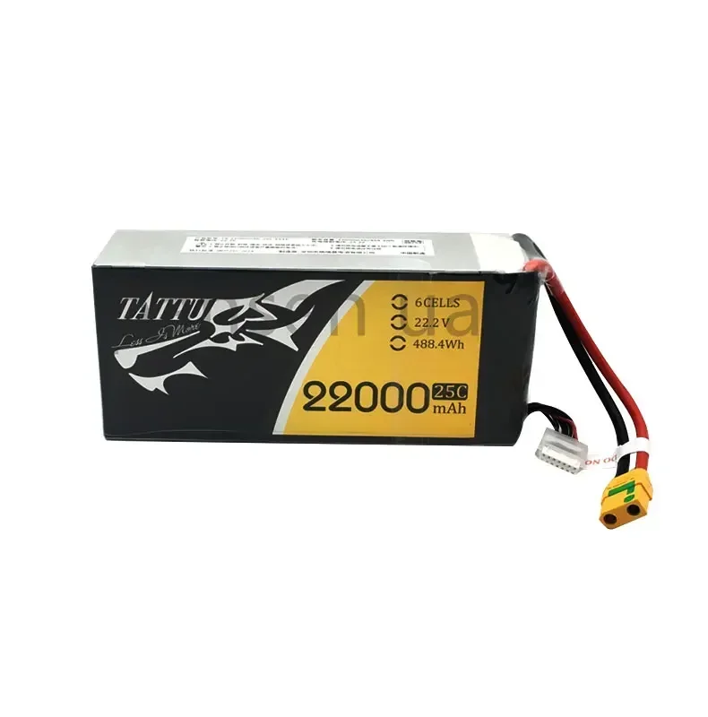 TATTU 22000mAh 22.2V 6S 488wh  - Tattu 6S 22000Mah Lipo Battery recensione e prezzo