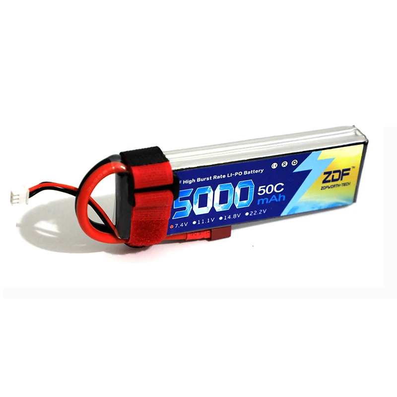 ZDF FPV 450 500 7.4V 11.1V 14. - 6S Lipo Battery 22.2V 5000Mah recensione e prezzo