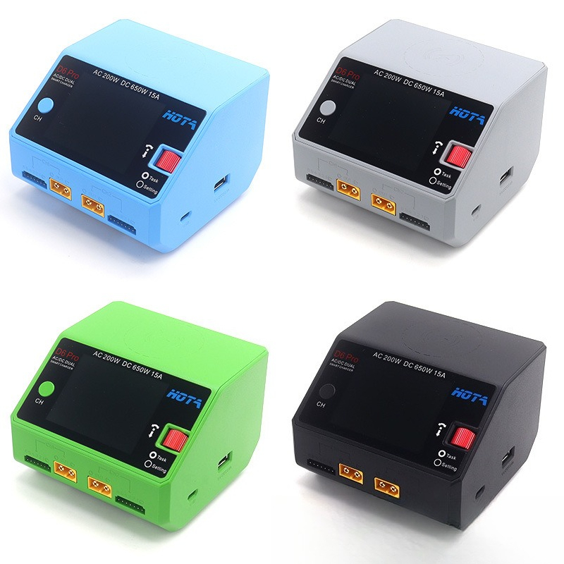 Caricabatterie Bilanciato HOTA - Hota D6 Pro Dual Lipo Charger recensione e prezzo