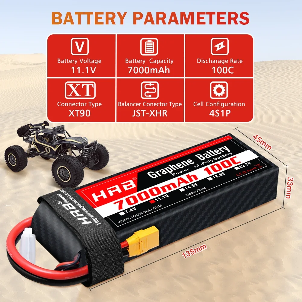 Batteria al grafene 2S 3S 4S 6 - 6S Lipo Battery 22.2V 5000Mah recensione e prezzo