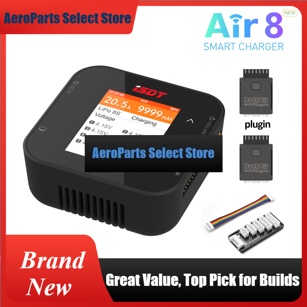 Caricabatterie e Scaricabatter - Isdt Air8 8S Lipo Charger recensione e prezzo