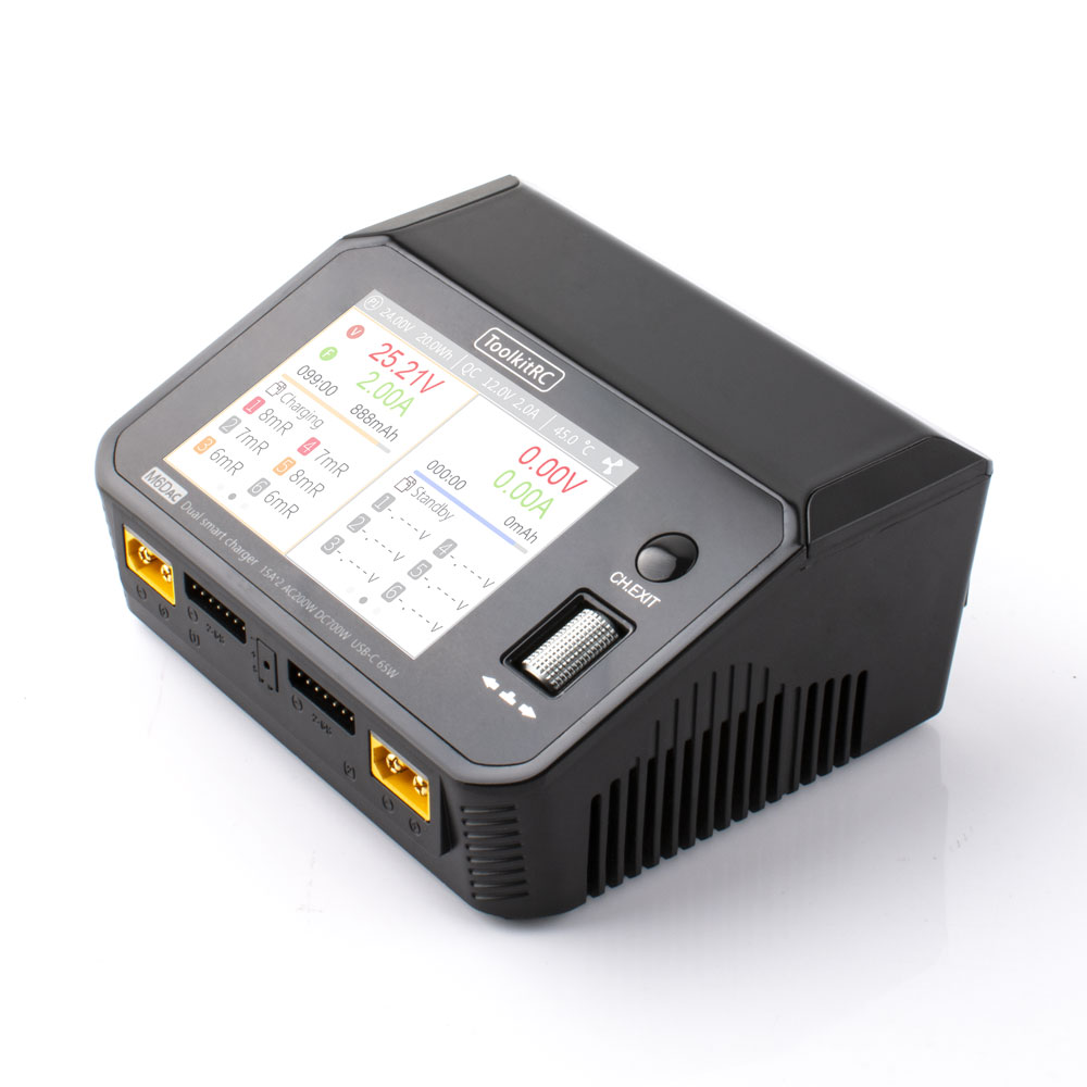 ToolkitRC M6DAC Scaricatore ca - Toolkitrc M6Dac Smart Charger recensione e prezzo