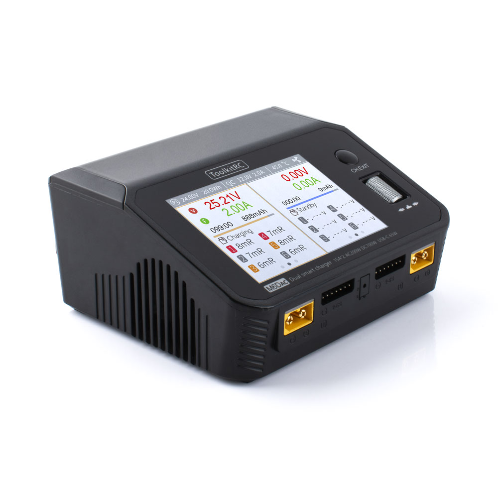 ToolkitRC M6DAC Scaricatore ca - Toolkitrc M6Dac Smart Charger recensione e prezzo