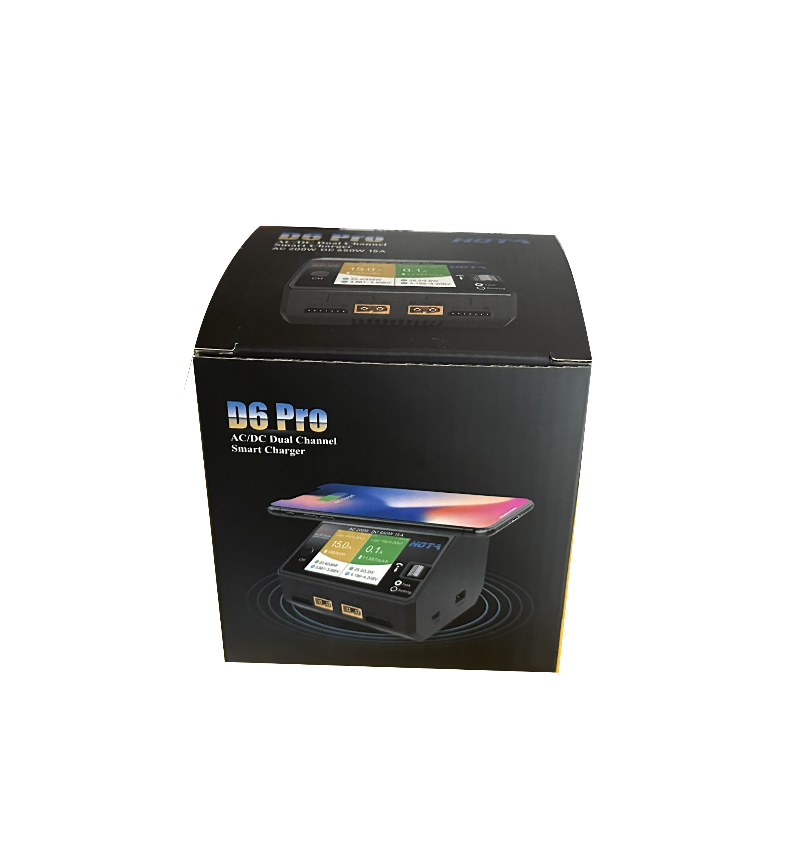 Caricabatterie HOTA D6 Pro a D - Hota D6 Pro Dual Lipo Charger recensione e prezzo