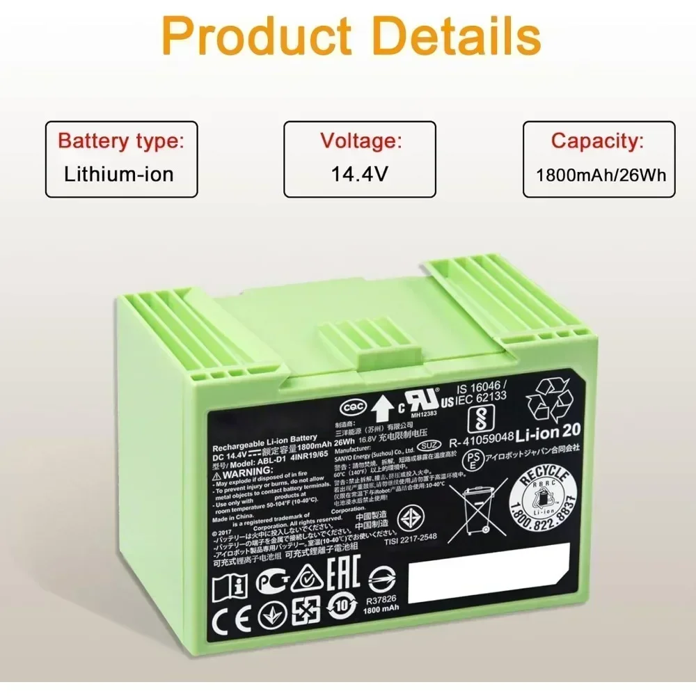 Batteria Ricaricabile 14.4V 50 - 4S Lipo Battery 14.8V 6000Mah recensione e prezzo