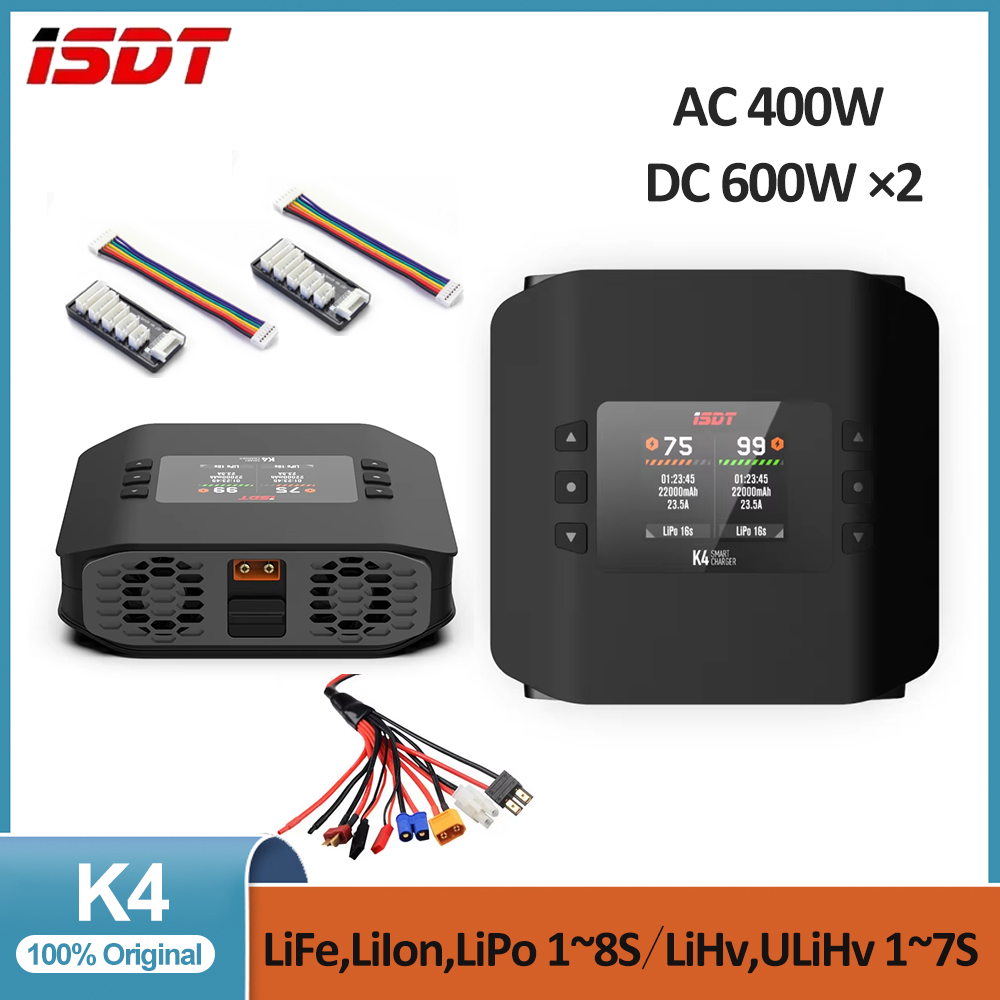 Caricabatterie intelligente pe - Isdt K4 Dual Lipo Charger recensione e prezzo