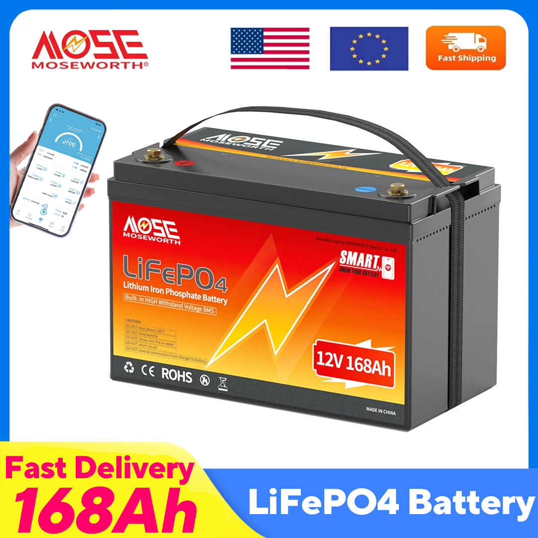 12V 168Ah Bluetooth LiFePO4 Ba - Lifepo4 12V 100Ah Bms Bluetooth recensione e prezzo