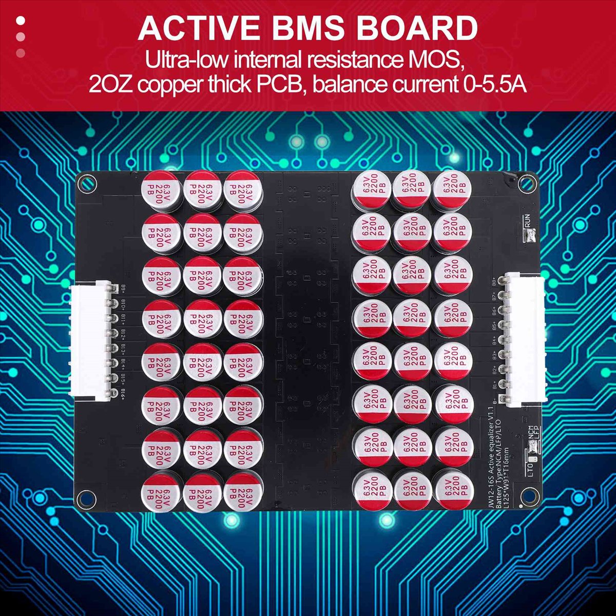 * UN GIORNO 12S 13S 14S 15S 16 - 12S Lipo Battery Balancing Board recensione e prezzo