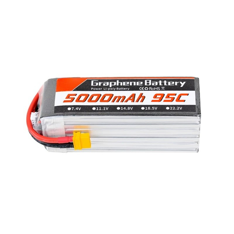 Batteria Lipo al Grafene 5000m - 6S Lipo Battery 22.2V 5000Mah recensione e prezzo
