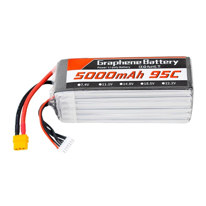 Batteria Lipo al Grafene 5000m - 6S Lipo Battery 22.2V 5000Mah recensione e prezzo