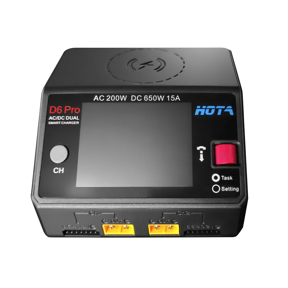 Caricabatterie HOTA D6 Pro per - Hota D6 Pro Dual Lipo Charger recensione e prezzo