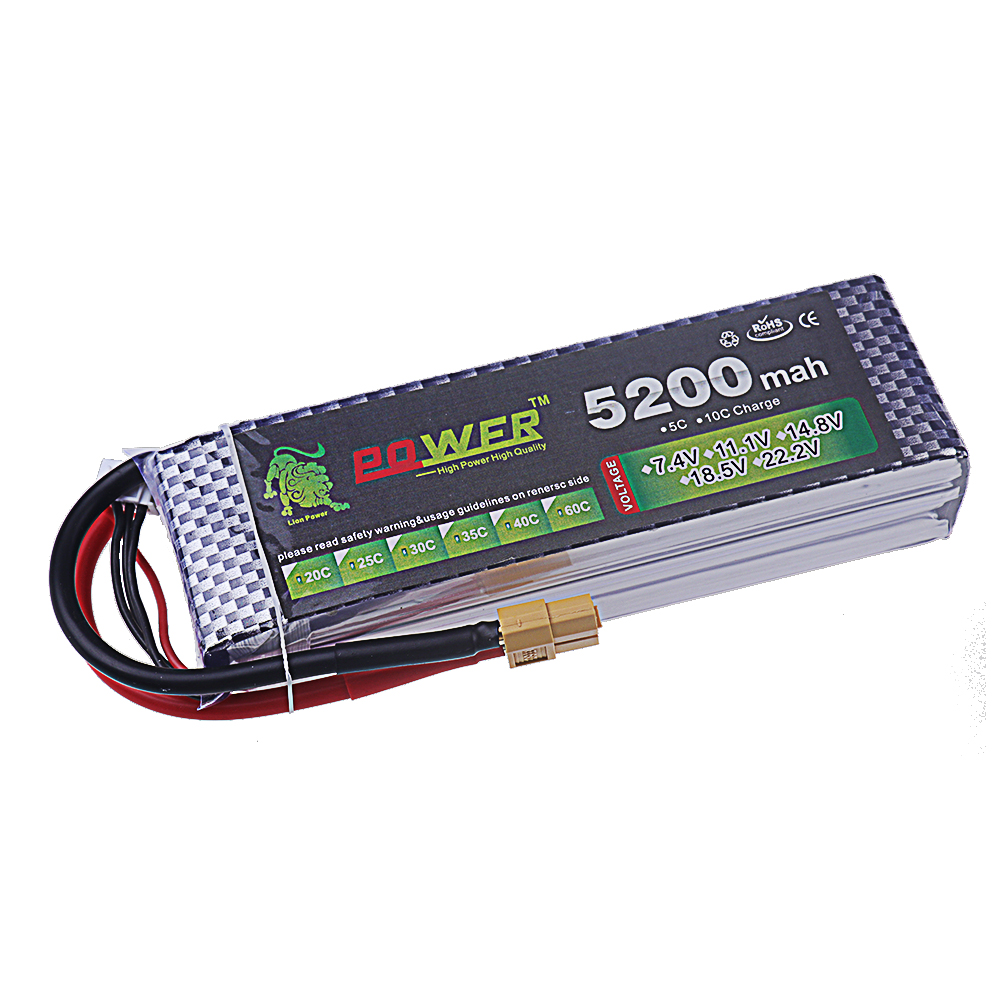 Batteria Lipo 4200mAh 5200mAh  - 4S Lipo Battery 14.8V 6000Mah recensione e prezzo