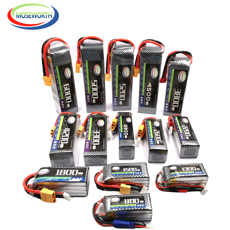 2S 3S 4s 6S 2200 4200 5200 600 - 4S Lipo Battery 14.8V 6000Mah recensione e prezzo